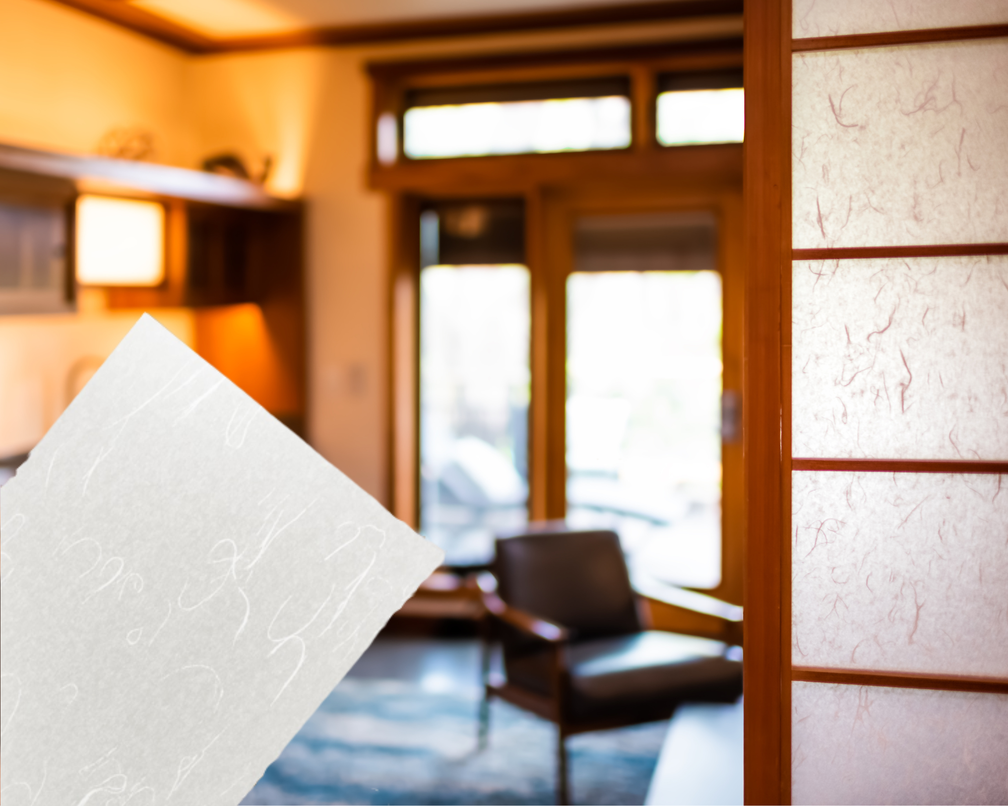 障子プレート|和紙調ボード|和紙柄|和紙調|和紙柄のアクリル板|雲竜