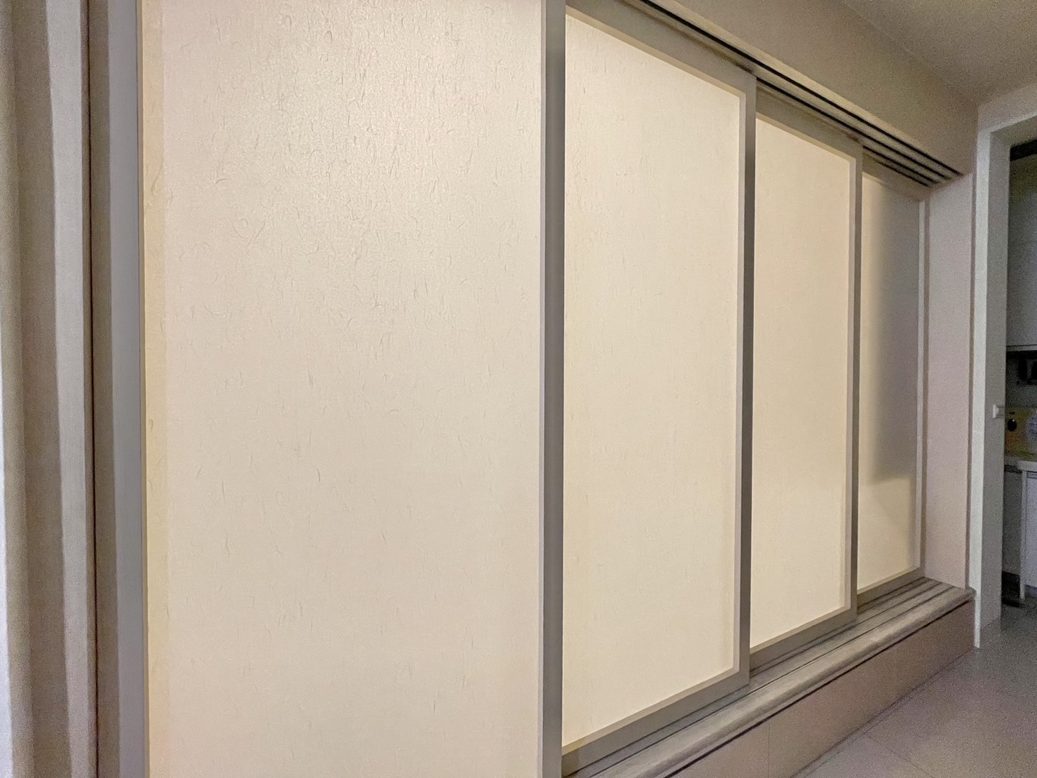 シャワーブース用引戸|和風スクリーン